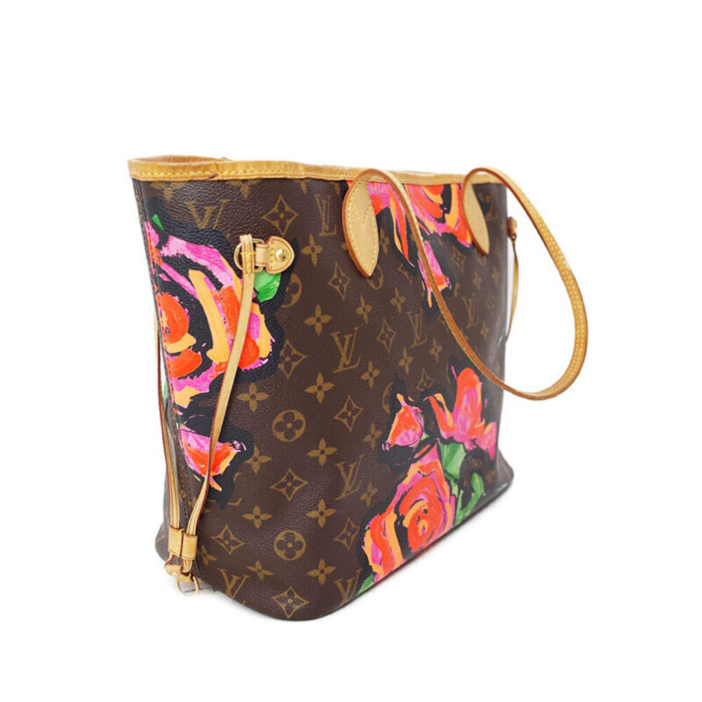 Louis Vuitton Roses Neverfull tote limited edition Stephen Sprouse Pink - Picture 2 of 8